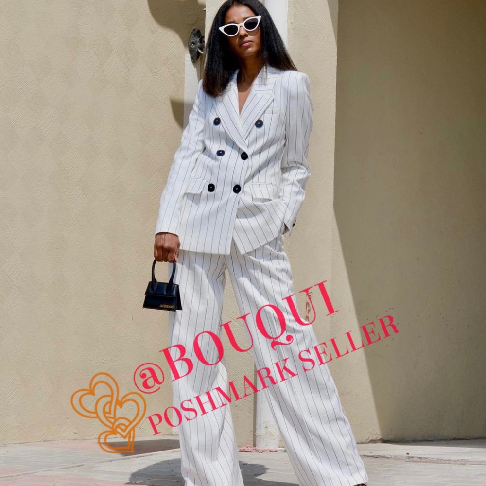 BLOGGERS FAV ZARA HIGH WAISTED STRIPED PANTS